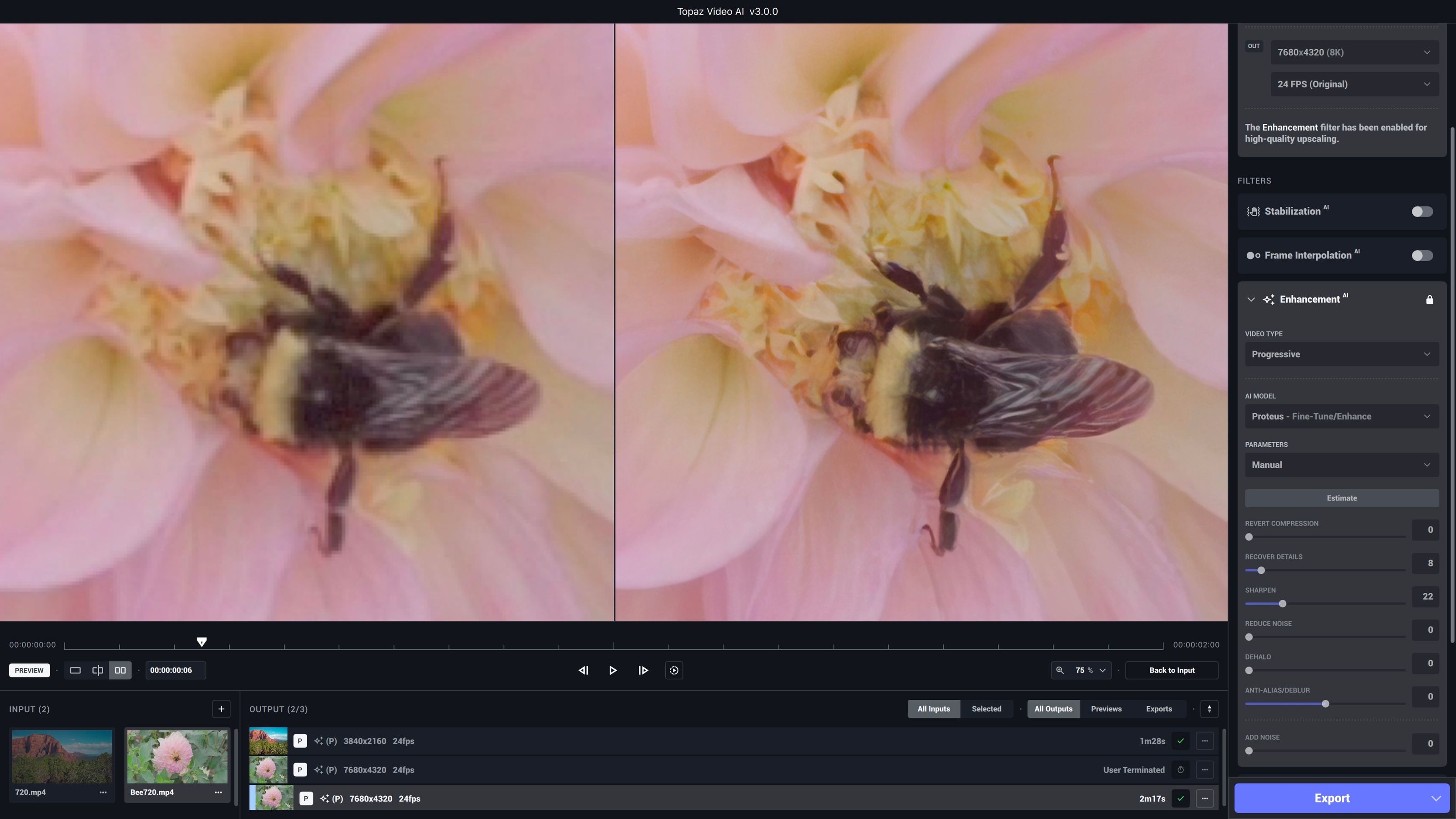Topaz Video AI